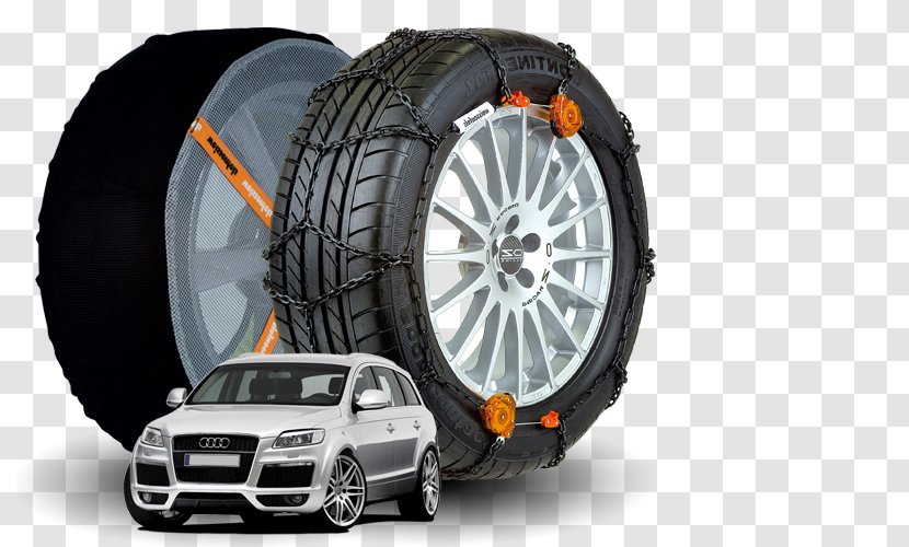 Tread Car Sport Utility Vehicle Snow Chains Audi - Auto Part - Tractor Tire Transparent PNG