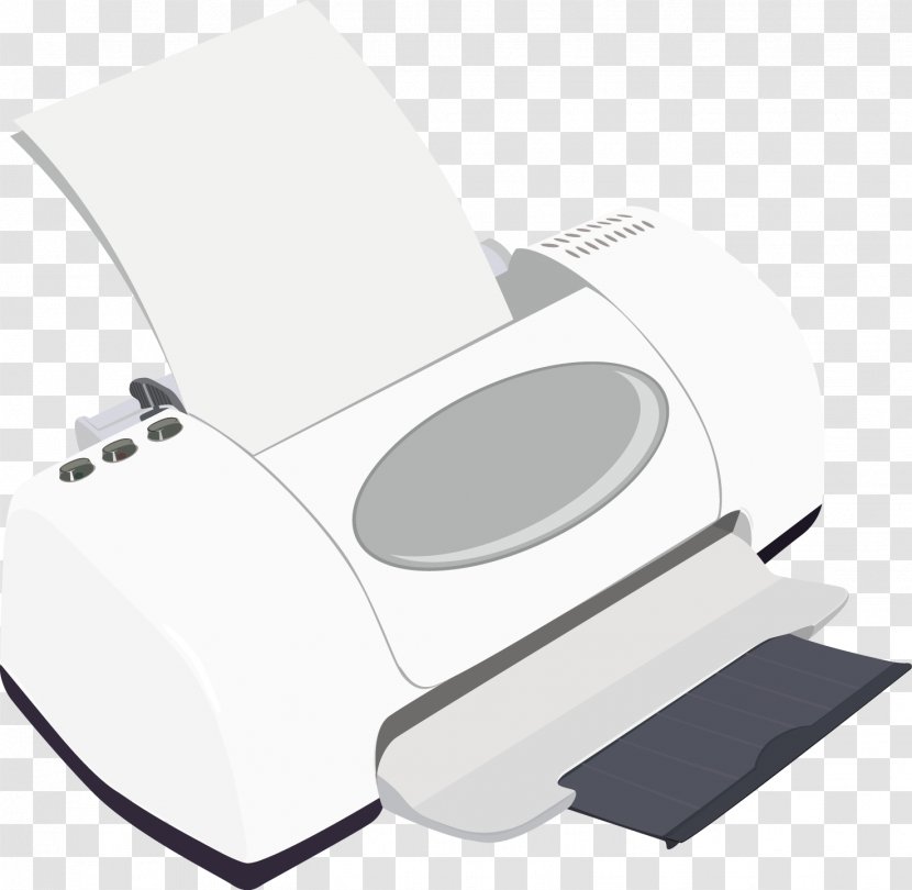 Printer Adobe Illustrator Inkjet Printing Clip Art - Chair - Hand-painted Transparent PNG