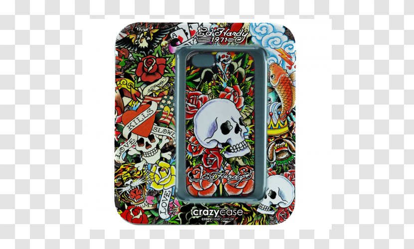 IP5 IP4 Ed Hardy Apple IPhone 7 Plus 5 - Mobile Phones Transparent PNG
