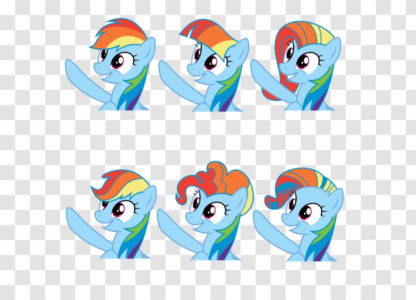Rainbow Dash Pony Pinkie Pie Horse Newbie - Cartoon Transparent PNG