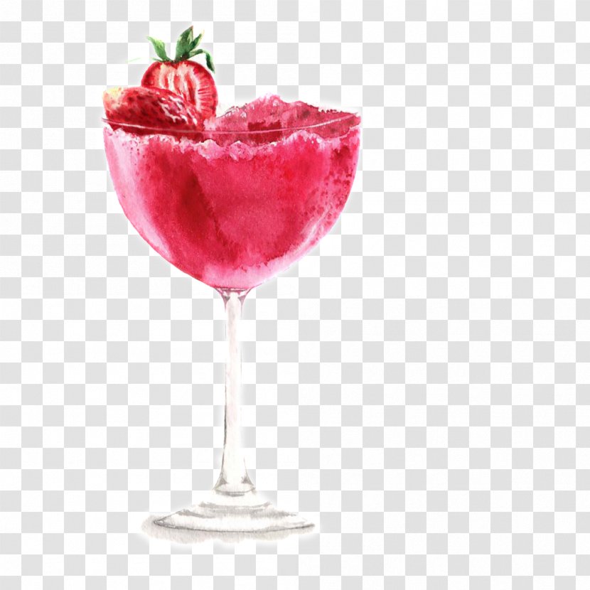 Cocktail Smoothie Daiquiri Vector Graphics Stock Photography - Strawberries - Strawberry Transparent PNG