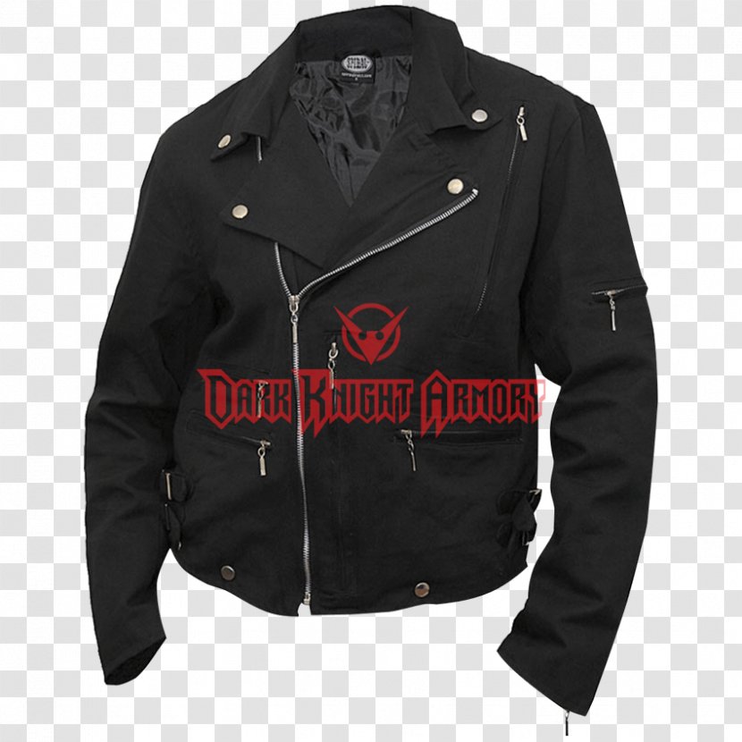 Leather Jacket Clothing Hoodie Coat - Textile - Rockabilly Transparent PNG