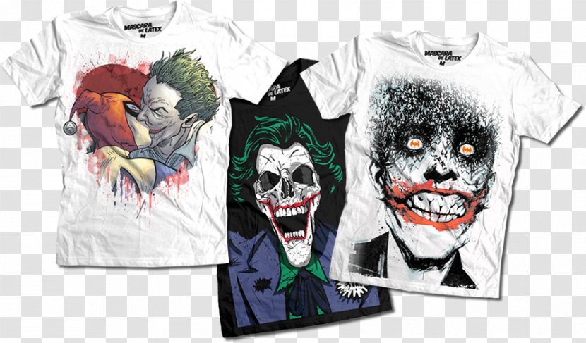 T-shirt Joker Batman Bluza Sleeve - Brand Transparent PNG