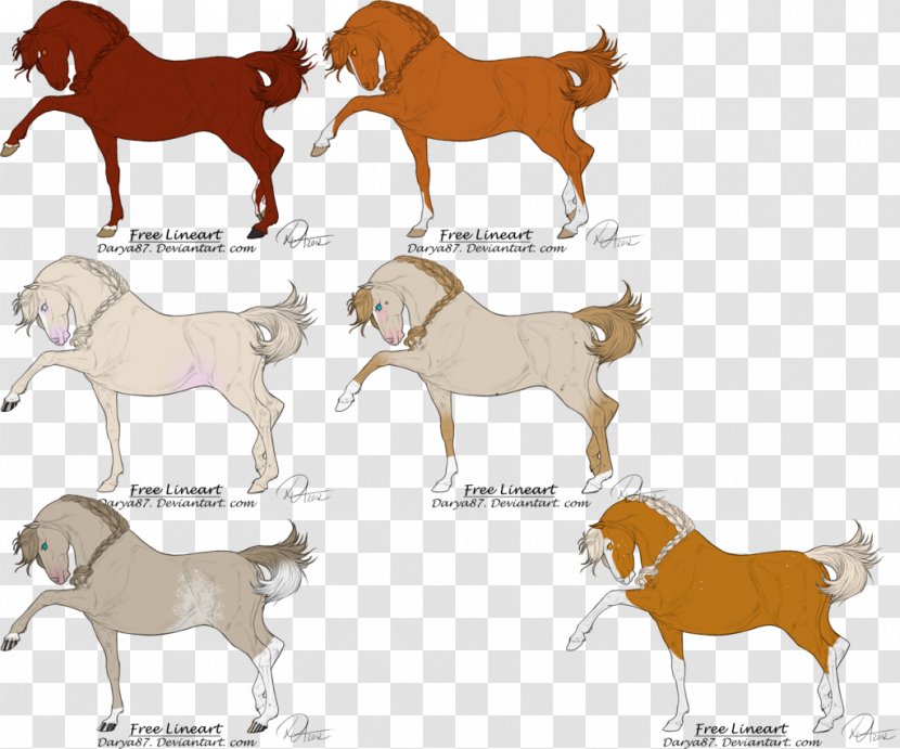 Mustang Foal Stallion Dog Cattle - Animal Figure - Chestnut Thoroughbred Transparent PNG