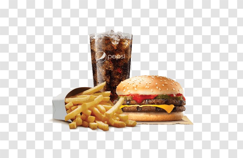 French Fries Whopper Cheeseburger Hamburger Buffalo Burger - Breakfast Sandwich - Ketchup Transparent PNG