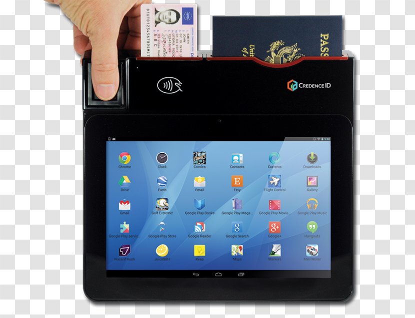 Tablet Computers Biometrics Handheld Devices Smartphone Authentication - Electronic Identification - Printing Transparent PNG