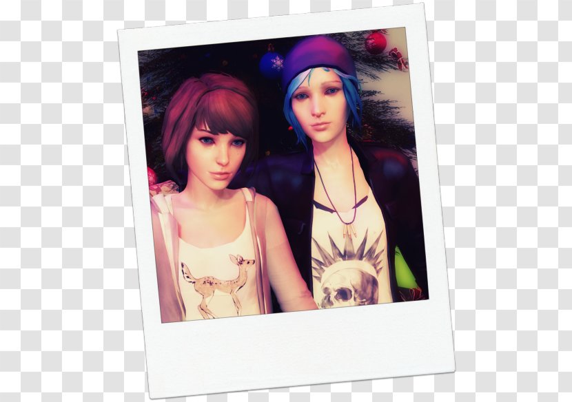 Life Is Strange Chloe Price Source Filmmaker Hair Coloring Picture Frames - Silhouette - Dontnod Transparent PNG