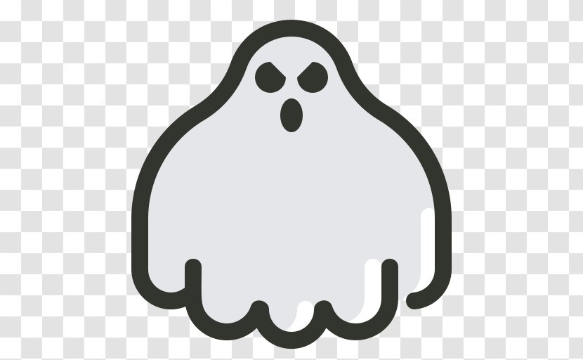 Horror Halloween Ghost - Flightless Bird Transparent PNG