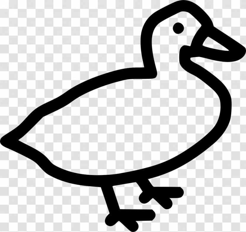 Goose Duck Clip Art - Ducks Geese And Swans Transparent PNG