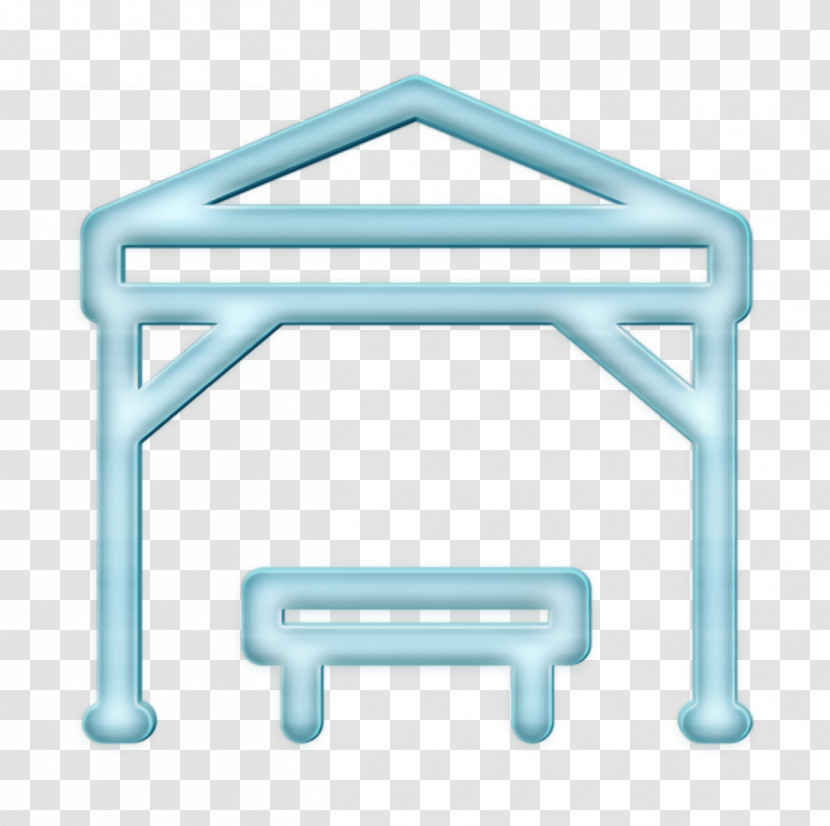Home And Living Icon Pergola Icon Transparent PNG
