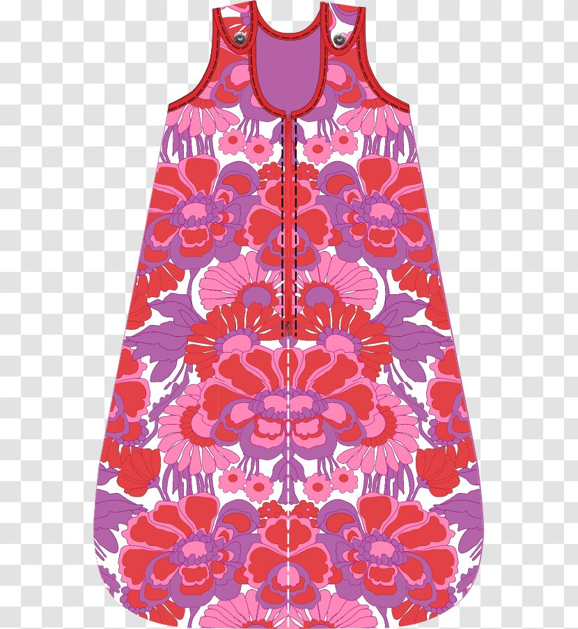 Sleeping Bags Sewing Textile Infant Pattern - Jersey - Dress Transparent PNG