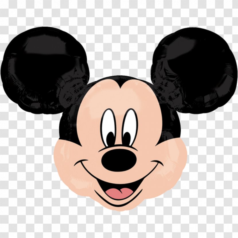 Mickey Mouse Minnie Donald Duck Balloon Goofy - Party Transparent PNG