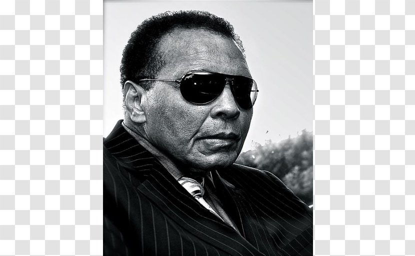 Muhammad Ali The Greatest Boxing Float Like A Butterfly, Sting Bee. Athlete - Sunglasses Transparent PNG