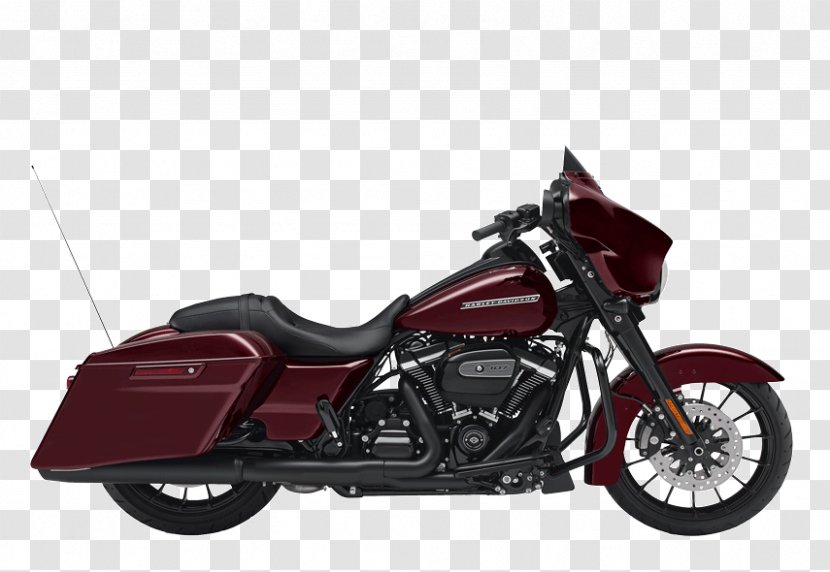 Harley-Davidson Street Glide Motorcycle CVO - Motor Vehicle Transparent PNG