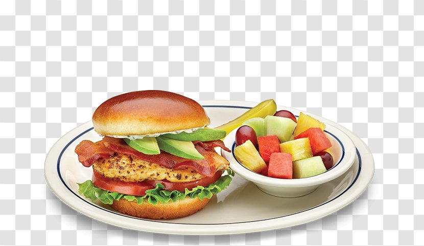 Breakfast Sandwich Club Cheeseburger Barbecue Chicken - American Food Transparent PNG