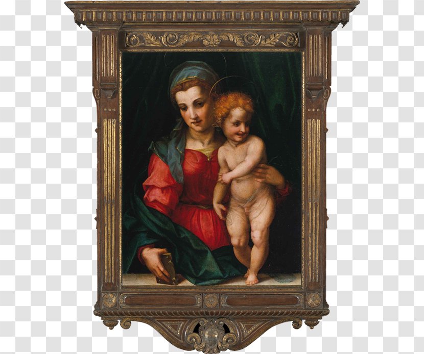 Painting Andrea Del Sarto Madonna And Child The Virgin With St. Anne - Art Museum - Study Transparent PNG
