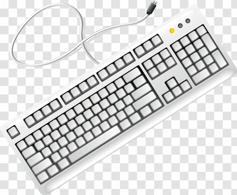 Computer Keyboard Clip Art - Numeric Keypad Transparent PNG