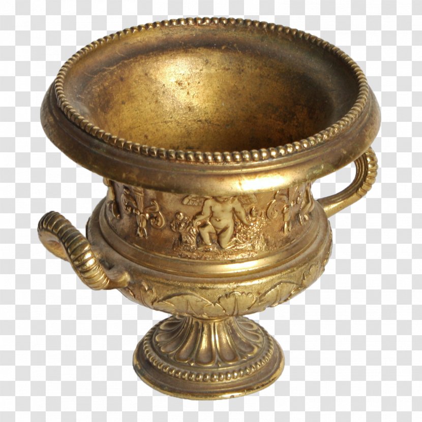 Vase 01504 Bronze Urn Material - Brass Transparent PNG
