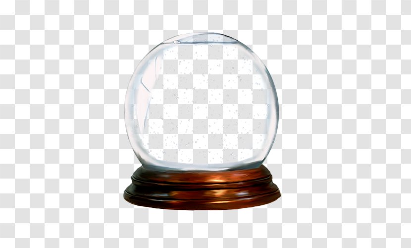 Snow Globes Glass Sphere Santa Claus - Ball Transparent PNG