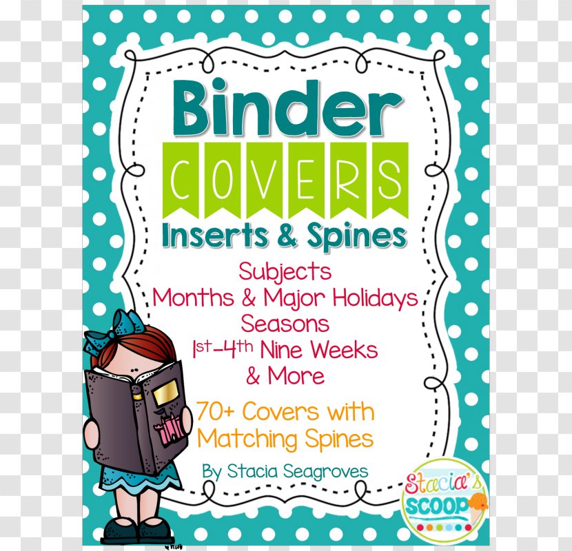 Ring Binder Template TeachersPayTeachers Label - Party Supply - Teacher Transparent PNG