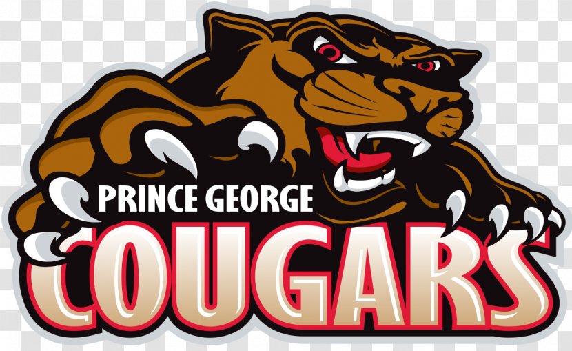 Prince George Cougars Logo Western Hockey League Ice Transparent PNG