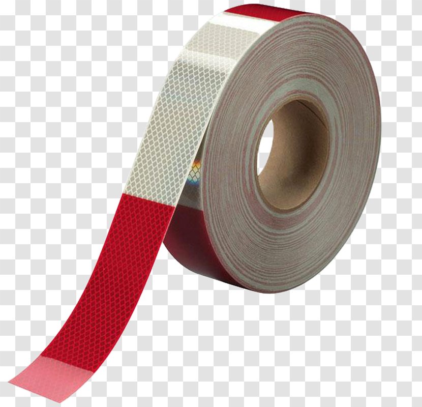 Adhesive Tape Ribbon 3M - Red Transparent PNG