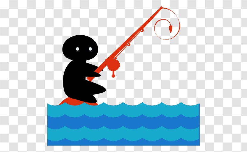 Fishing - Heart - Cartoon Transparent PNG