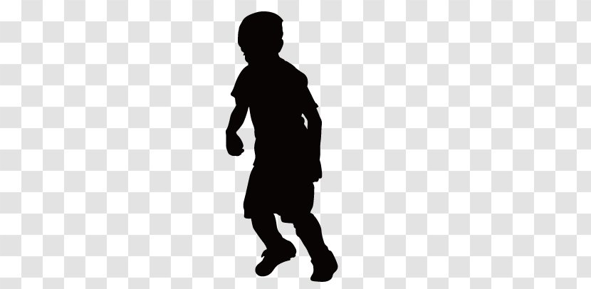 Silhouette Child Boy - Neck - Cartoon Transparent PNG