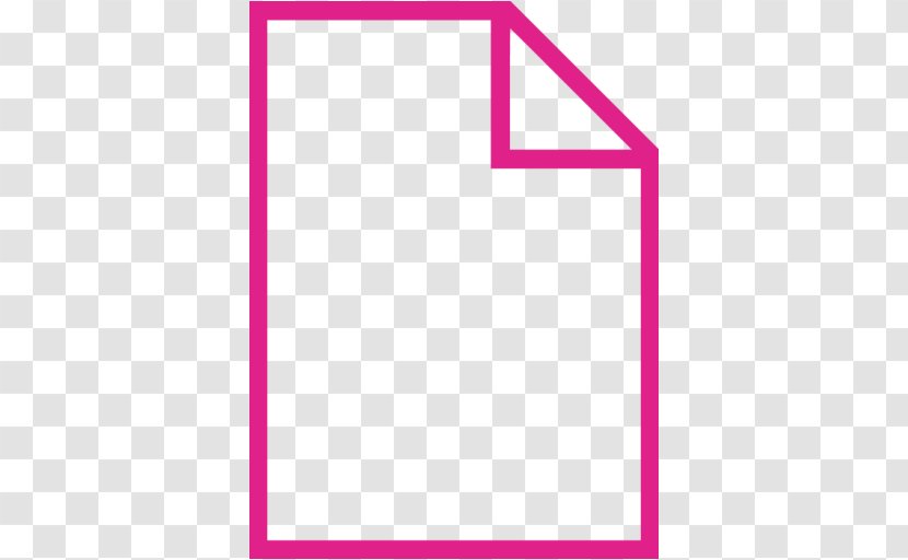 Paper Line Triangle Pink M - Purple Transparent PNG