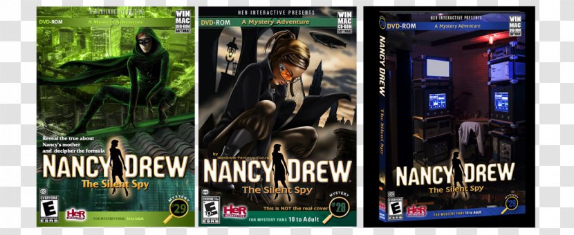 Xbox 360 Nancy Drew: Secrets Can Kill PC Game Video Transparent PNG