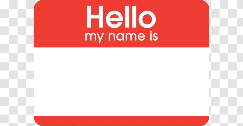 Sticker Name Tag Label Costume - Logo - Cliparts Transparent PNG