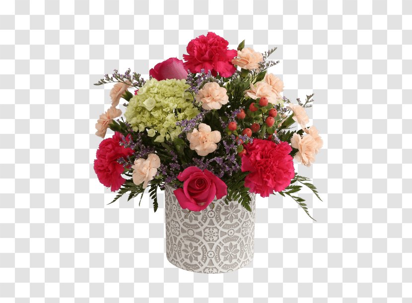 Garden Roses Flower Basket - Floral Design - Rose Transparent PNG