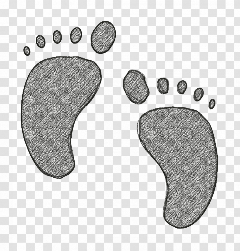 Track Icon IOS7 Set Filled 2 Icon Human Foot Prints Icon Transparent PNG