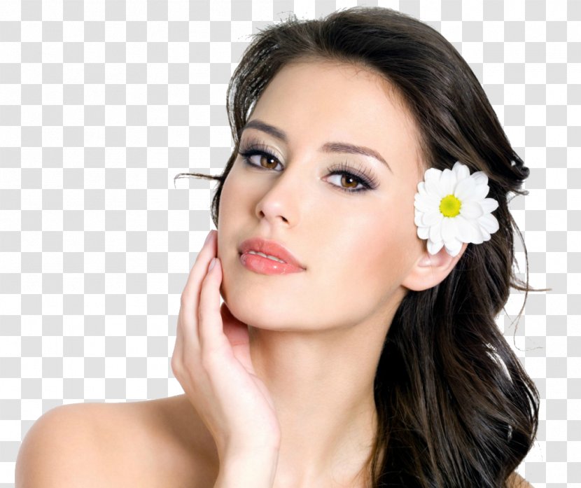 Beauty Parlour Woman Fashion Hair Straightening - Faces Transparent PNG
