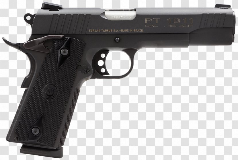 Taurus PT1911 .45 ACP M1911 Pistol - Trigger Transparent PNG