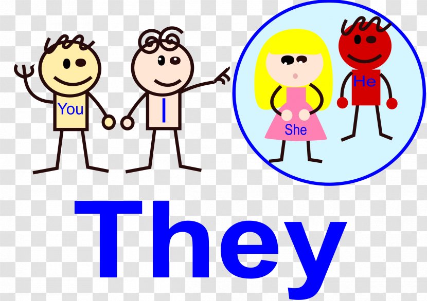 Object Pronoun We You They - Cliparts Transparent PNG