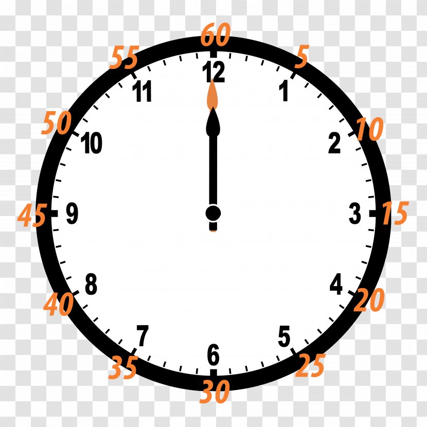 Clock Face Time First Grade Digital - Timer Transparent PNG
