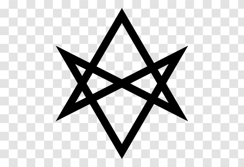 Unicursal Hexagram Symbol Thelema Magick - Mysticism Transparent PNG
