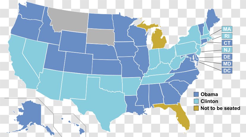 United States US Presidential Election 2016 Percentage Map Demography - World Transparent PNG