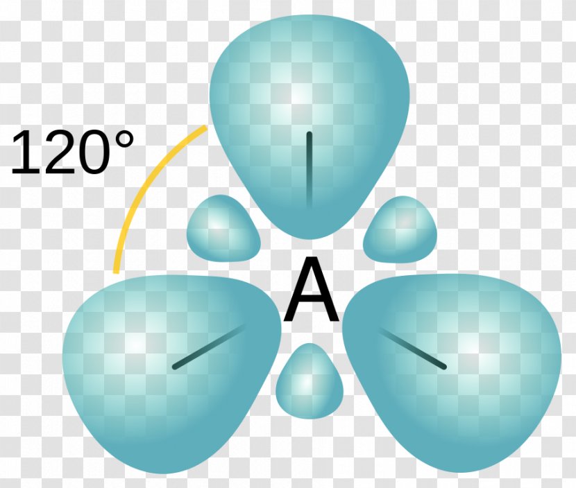 Orbital Hybridisation Atomic Hibridación Del Carbono Chemistry Tetrahedral Molecular Geometry - Flower - Frame Transparent PNG