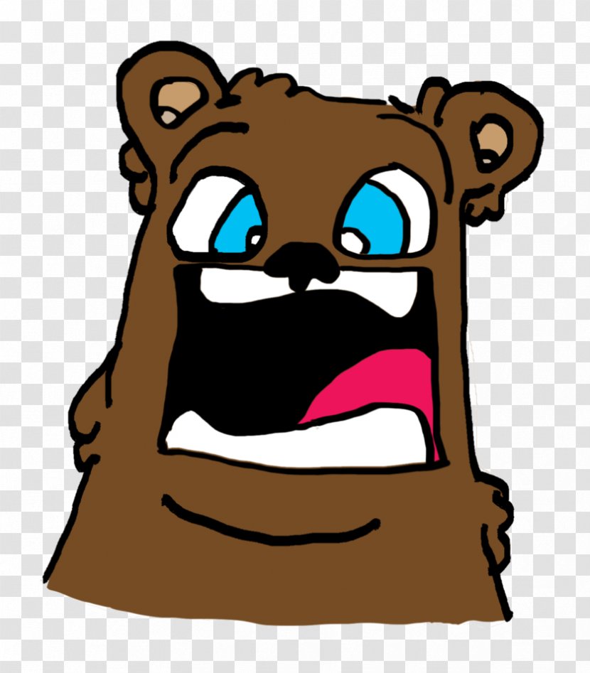 Dog Bear Cartoon Clip Art - Carnivoran Transparent PNG