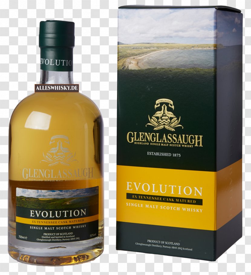 Single Malt Whisky Whiskey Scotch Speyside Glenglassaugh Distillery - Distilled Beverage Transparent PNG