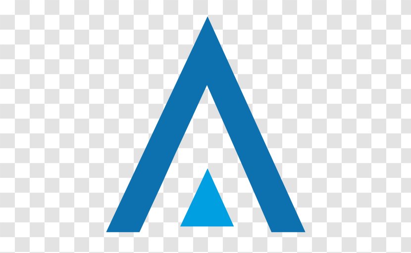 Triangle Logo Blue - X Transparent PNG
