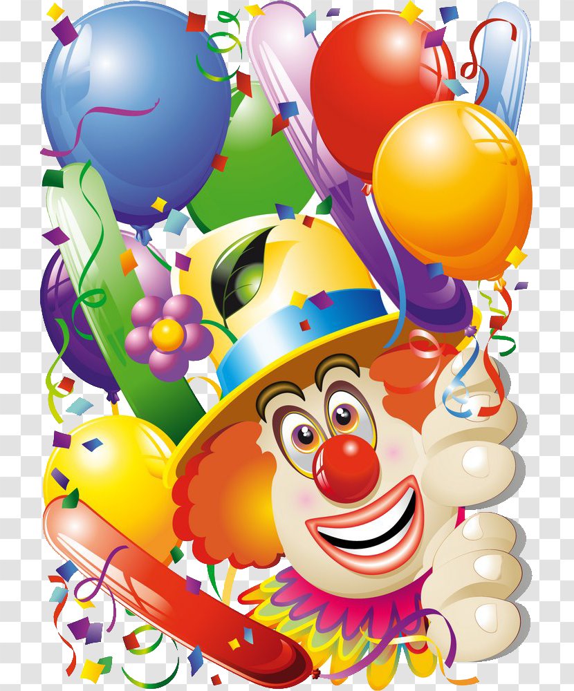 Clown - Circus - Birthday Transparent PNG