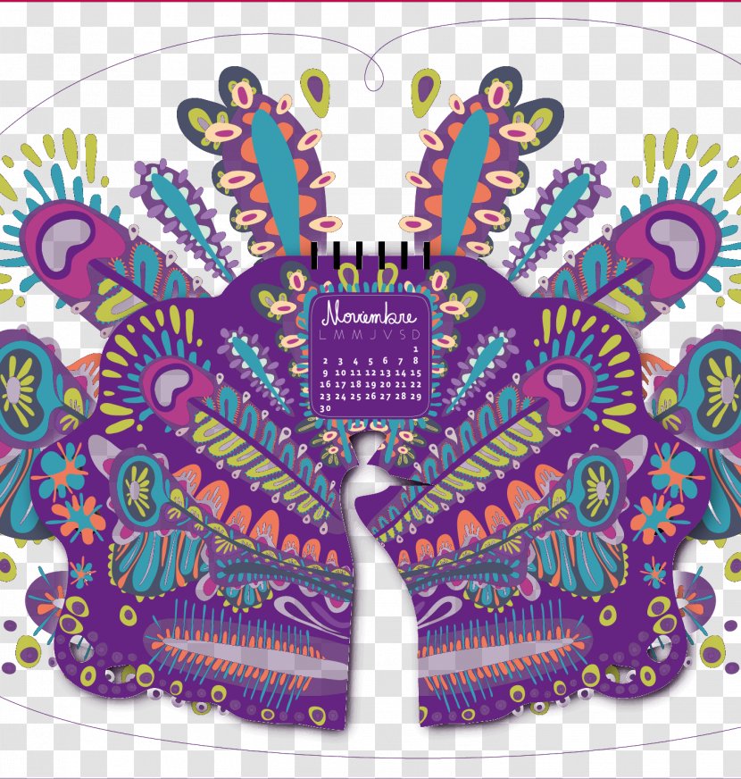 Peafowl Clip Art - Designer - Purple Peacock Design Patterns Transparent PNG