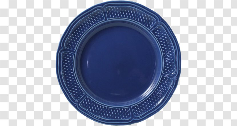 Faïencerie De Gien Cobalt Blue Manufacture Pont-aux-Choux - Plate - Design Transparent PNG