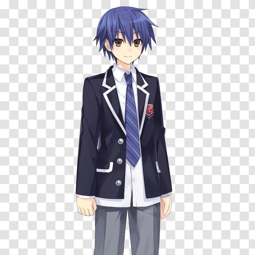 School Uniform Itsuka Cosplay Date A Live - Silhouette Transparent PNG
