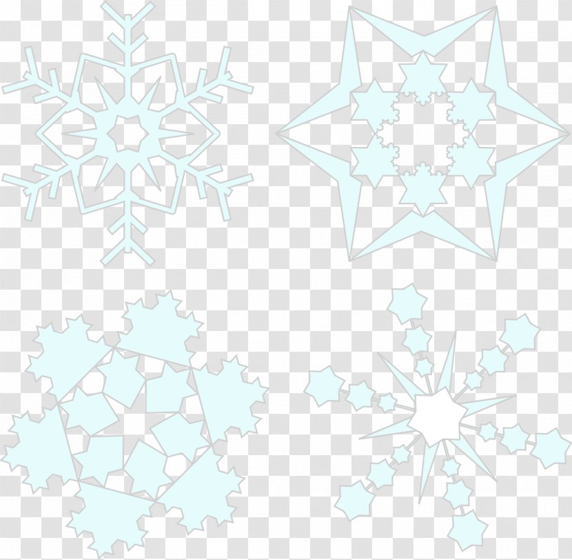 Dunedin Snowflake Winter - Snowflakes Transparent PNG