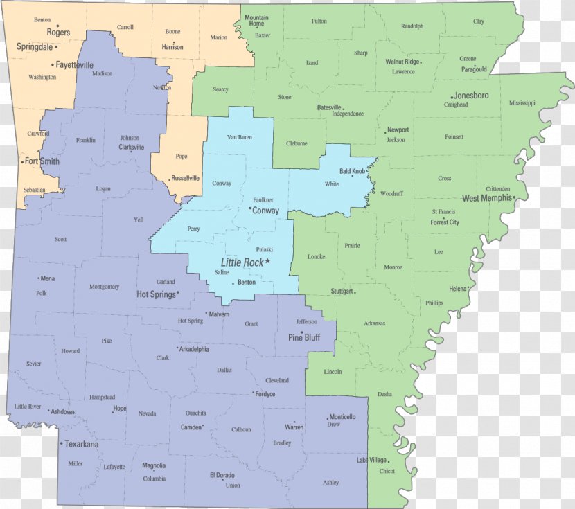 Benton County, Arkansas Democratic Party AR State Senate Electoral District Election - Us - Map Transparent PNG
