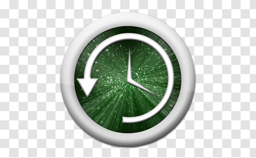 Time Machine Backup And Restore - Wall Clock Transparent PNG